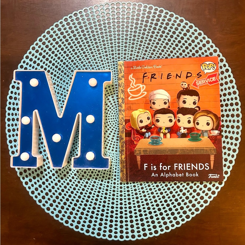 Funko F is for Friends Alphabet Little Golden Book